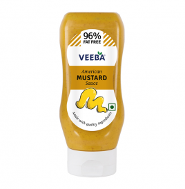 Veeba American Mustard Sauce  Plastic Bottle  300 grams